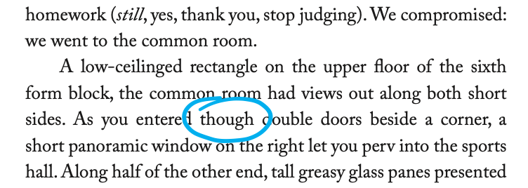 Typos are inevitalbe